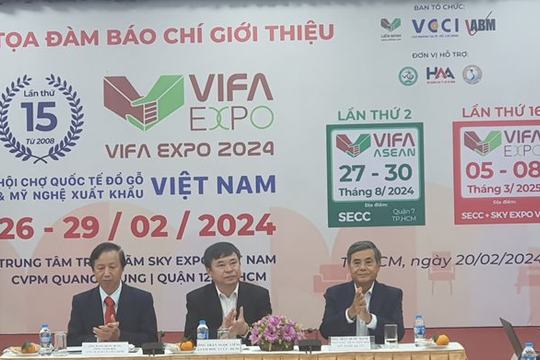 Doanh nghiệp nước ngoài đến từ 17 quốc gia tham dự VIFA EXPO 2024
