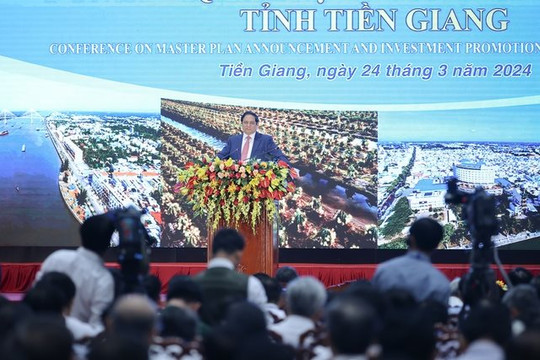 Thủ tướng chỉ rõ '1 trọng tâm, 2 tăng cường, 3 đẩy mạnh' trong thực hiện Quy hoạch tỉnh Tiền Giang