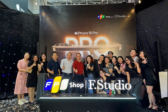 FPT Shop và F.Studio chính thức “lên kệ” iPhone 16 Series 