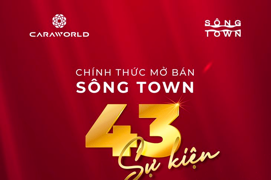 43 sự kiện mở bán Sông Town – CaraWorld diễn ra đồng loạt trên toàn quốc 