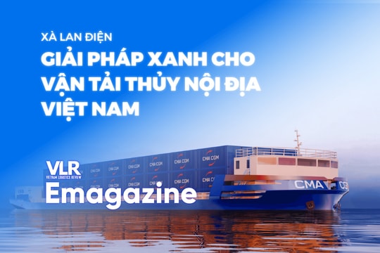 Xà lan điện: Giải pháp xanh cho vận tải thủy nội địa Việt Nam