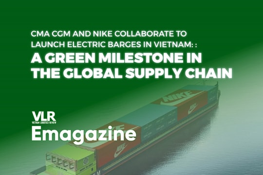 CMA CGM and Nike Collaborate to Launch Electric Barges in Vietnam: A Green Milestone in the Global Supply Chain