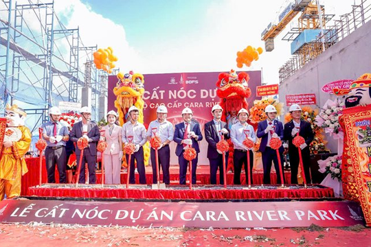 Cara Group cất nóc dự án Cara River Park