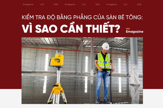 Kiểm tra độ bằng phẳng của sàn bê tông: Vì sao cần thiết?
