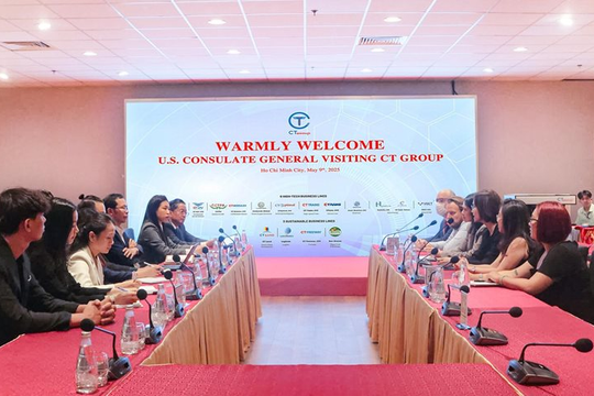 Tổng Lãnh sự quán Hoa Kỳ làm việc cùng CT Group