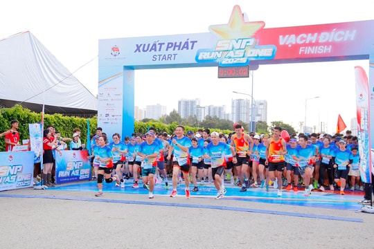 SNP Run As One 2025: Kết nối cộng đồng logistics trên đường chạy