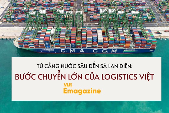 Từ cảng nước sâu đến sà lan điện: Bước chuyển lớn của logistics Việt