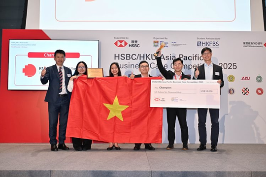 HSBC Business Case Competition 2025: Việt Nam vô địch khu vực châu Á – Thái Bình Dương 