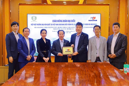 KOCHAM đến thăm và làm việc với Tập đoàn KN Holdings