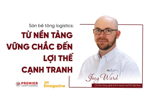 Sàn bê tông logistics: Từ nền tảng vững chắc đến lợi thế cạnh tranh