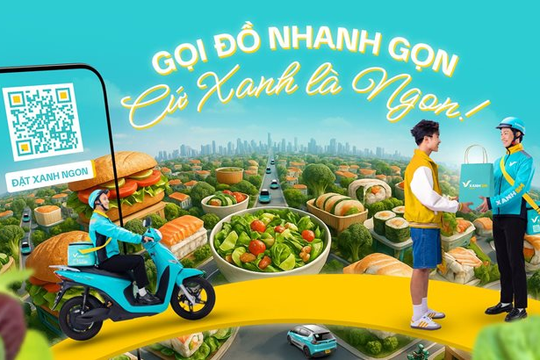 Ra mắt dịch vụ giao đồ ăn Xanh SM Ngon