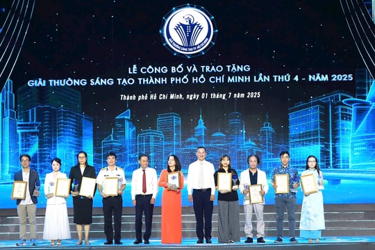Tân Cảng Sài Gòn nhận Giải Nhì Giải thưởng Sáng tạo TPHCM 2025