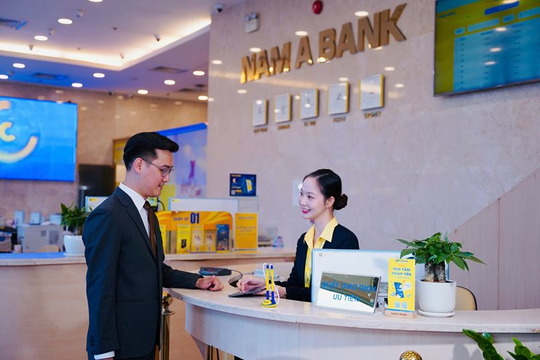 Nam A Bank cán mốc gần 315.000 tỷ đồng vào cuối tháng 6/2025
