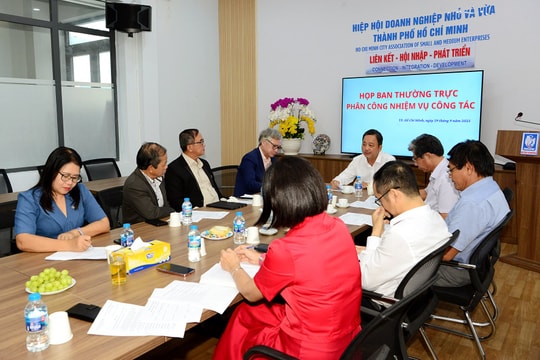 HCM-SME: Thông báo phân công, chuẩn bị cho các chương trình trọng điểm