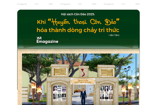 Hội sách Côn Đảo 2025: Khi “Huyền thoại Côn Đảo” hóa thành dòng chảy tri thức