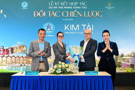 “Cú bắt tay” của TDG Group cùng các đối tác uy tín, hoàn thiện hệ tiện ích tại The Maris Vũng Tàu