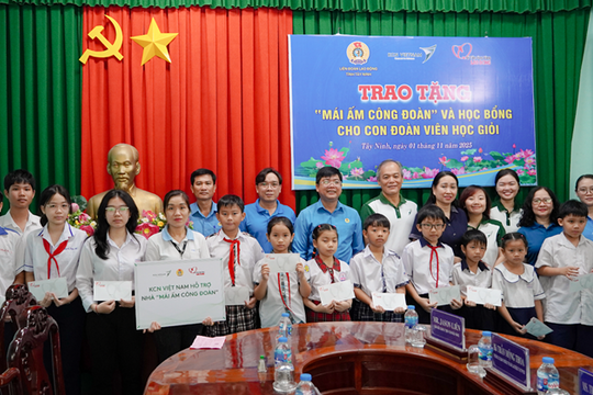 KCN Việt Nam và Báo Lao Động khởi động chuỗi hoạt động hỗ trợ cộng đồng