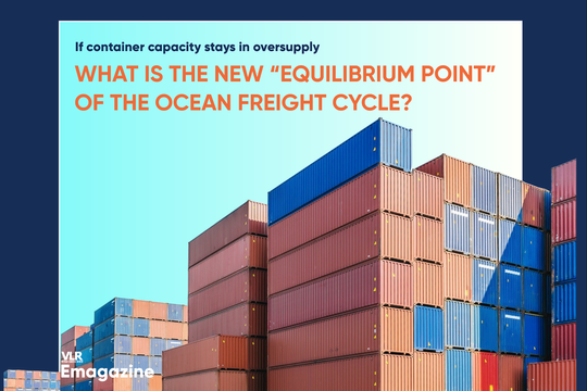 If container capacity stays in oversupply, what is the new “equilibrium point” of the ocean freight cycle?