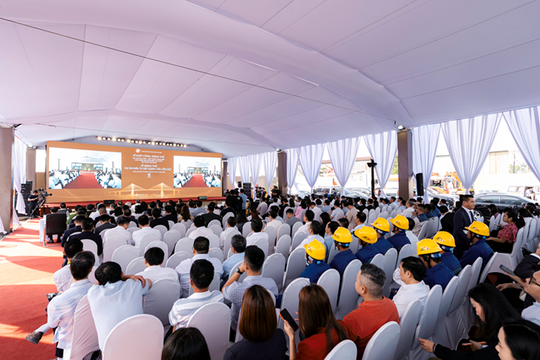 Chính thức động thổ hai dự án hạ tầng giao thông trọng điểm: Cầu Phú Mỹ 2 và cầu Cần Giờ