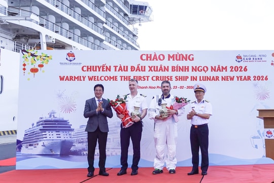 Cam Ranh International Port Welcomes an International Cruise Ship: “A Promising Start to the Year of the Horse 2026”