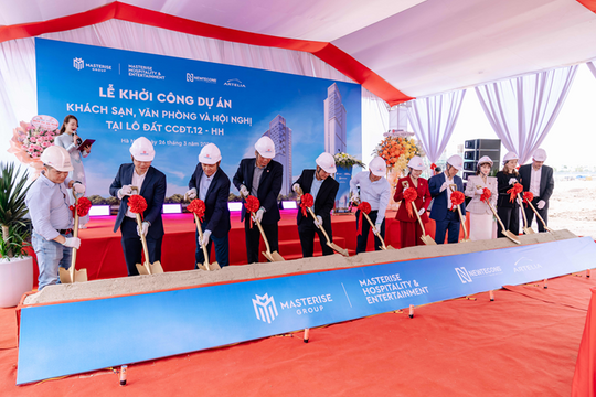 Masterise Group khởi công tổ hợp khách sạn và văn phòng cao cấp tại Hà Nội