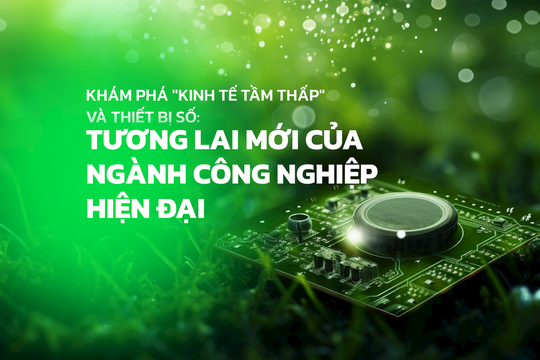 Khám phá "Kinh tế tầm thấp" và Thiết bị số: Tương lai mới của ngành công nghiệp hiện đại