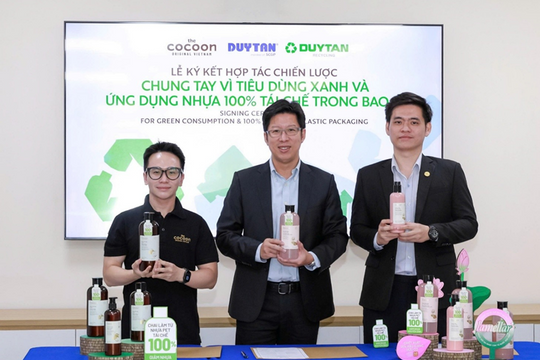 Duy Tân Recycling và Cocoon chung tay thúc đẩy bao bì xanh