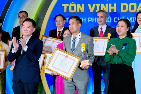 SAPUWA và Tổng Giám đốc Lê Như Vũ được vinh danh Doanh nghiệp và Doanh nhân TPHCM tiêu biểu năm 2026