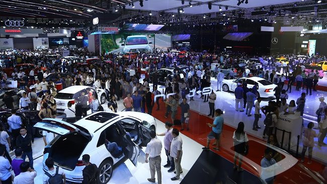 Vietnam Motor Show 2024 chính thức khởi động quy tụ nhiều thương hiệu ô tô, xe máy