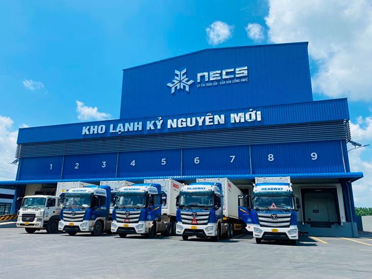 NECS chính thức mở rộng dịch vụ kho lạnh ngoại quan