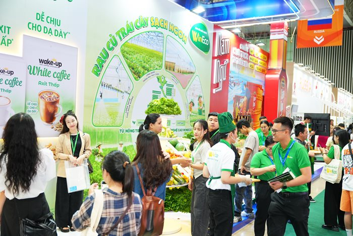 Lần đầu tham dự Vietfood & Beverage – ProPack Vietnam 2025, WinEco khẳng định sứ mệnh mang rau củ quả sạch vươn tầm quốc tế