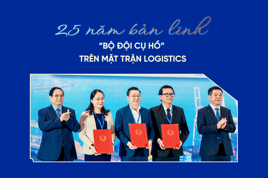 25 năm bản lĩnh, “Bộ đội Cụ Hồ” trên mặt trận Logistics