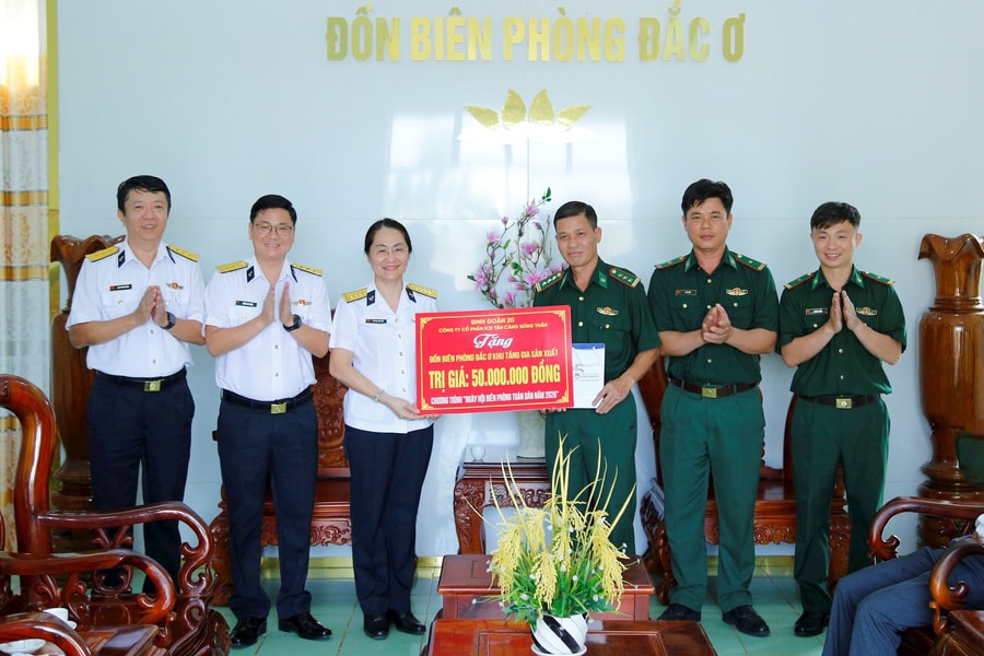 ICD Tân Cảng Sóng Thần: Ấm áp nghĩa tình biên cương