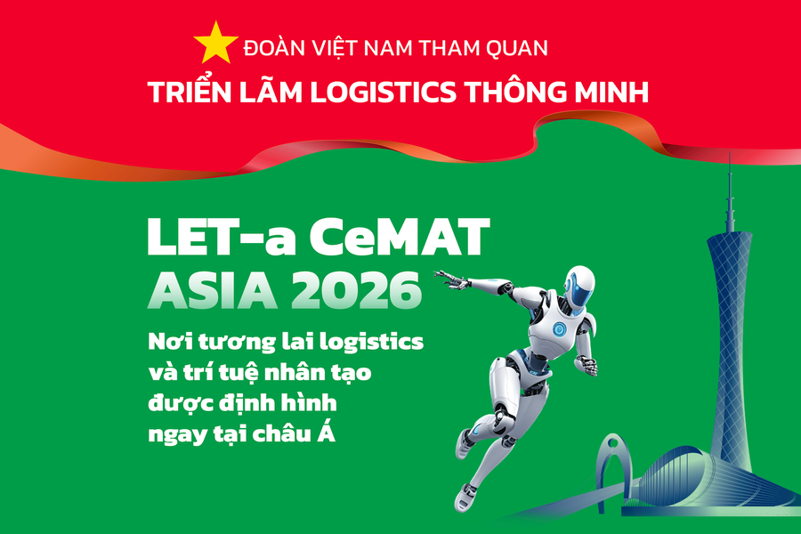 Đoàn Việt Nam tham quan triển lãm quốc tế logistics thông minh
LET-a CeMAT ASIA 2026 – Nơi tương lai logistics và trí tuệ nhân tạo được định hình ngay tại châu Á