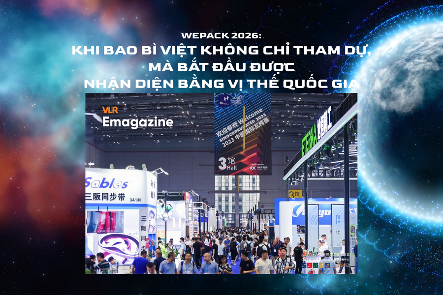 WEPACK 2026: Khi bao bì Việt không chỉ tham dự, mà bắt đầu được nhận diện bằng vị thế quốc gia