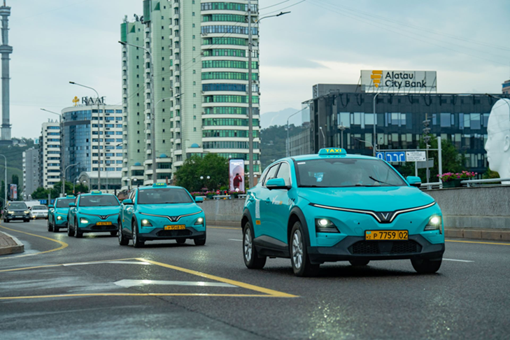 Green SM chính thức ra mắt dịch vụ gọi xe thuần điện tại Kazakhstan