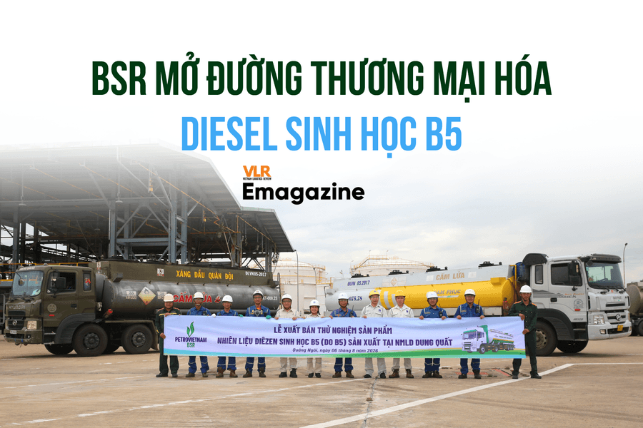 BSR mở đường thương mại hóa Diesel sinh học B5